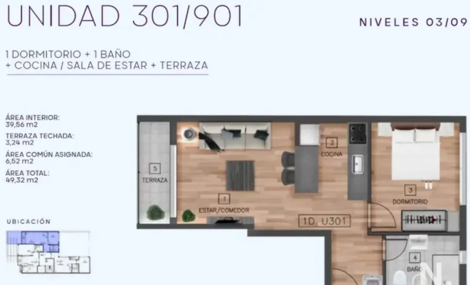 VENTA DE APARTAMENTO CON RENTA EN CORDÓN SUR en Cordón