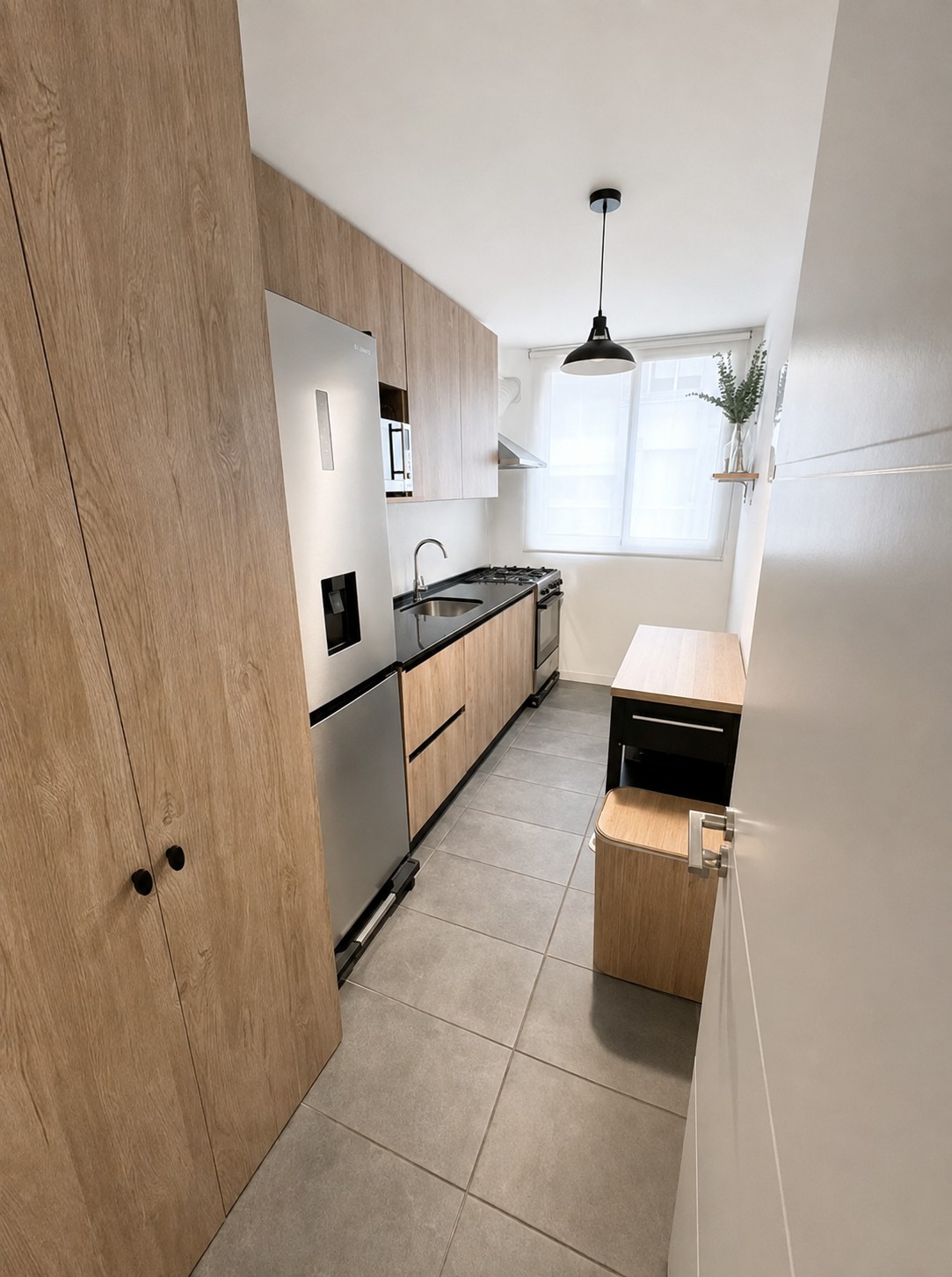 Venta de apartamento en Tres Cruces, con garage y patio de uso exclusivo en Tres Cruces